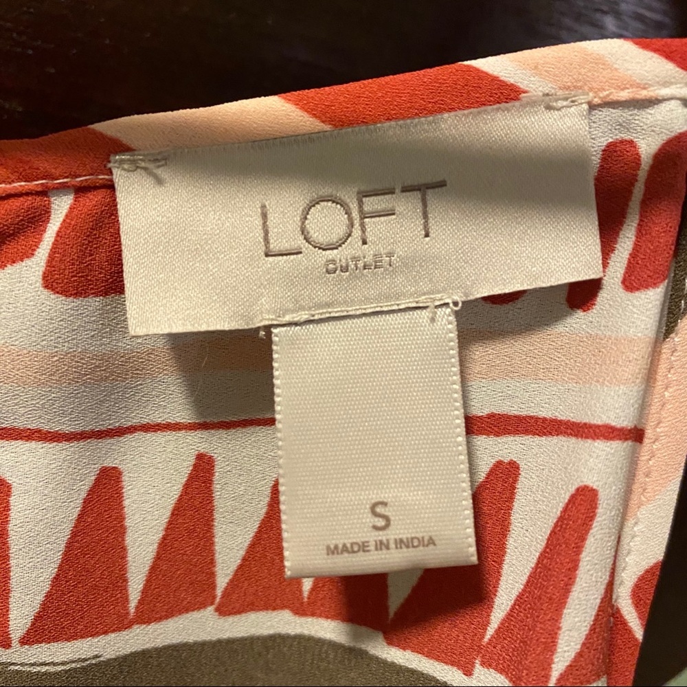 LOFT Patterned Cami — Flowy & Unique! - Picture 2 of 4
